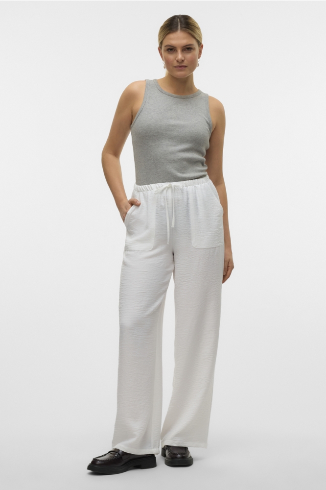VMMELANEY HW LOOSE PANT WVN GA NOOS 10316385 Snow White